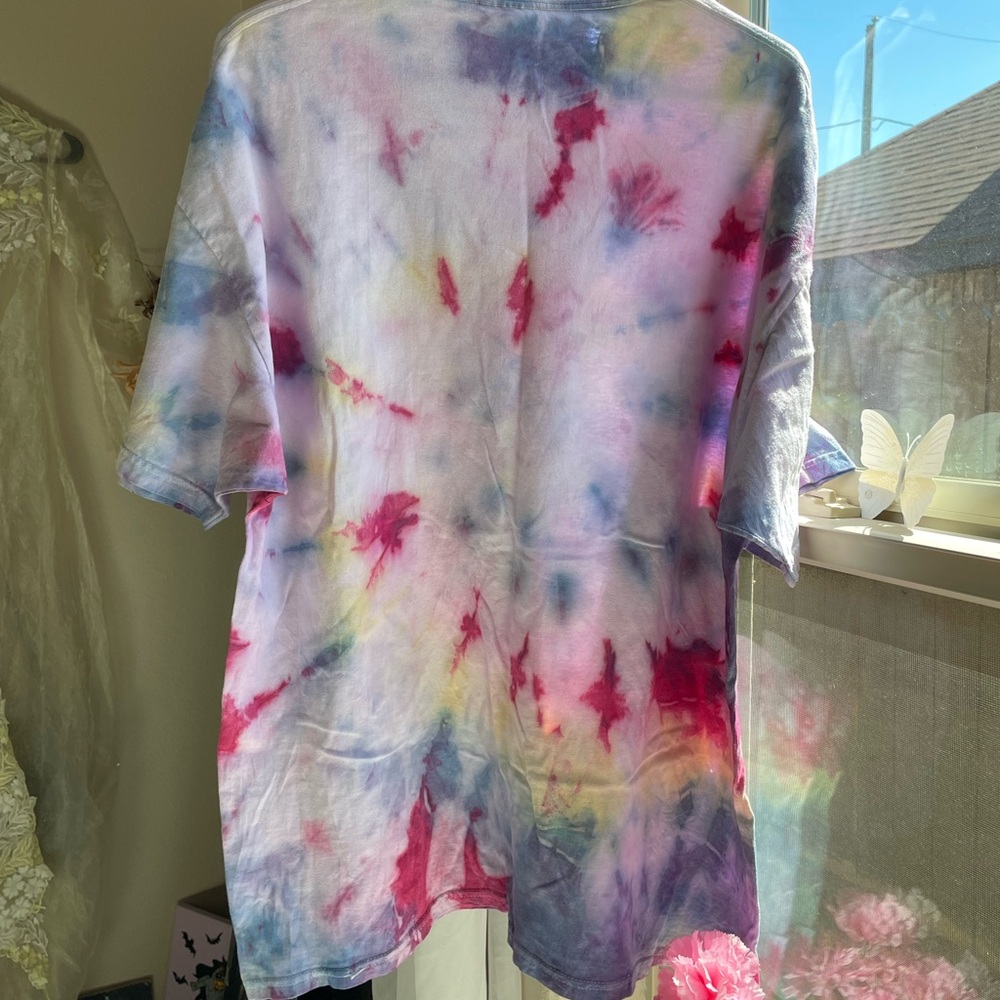 Vintage 1994 floral worlds greatest Grandma tie dye tee - Picture 6 of 15